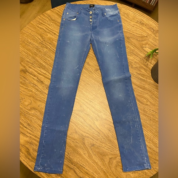 asos Men’s distressed skinny jeans - Picture 1 of 4